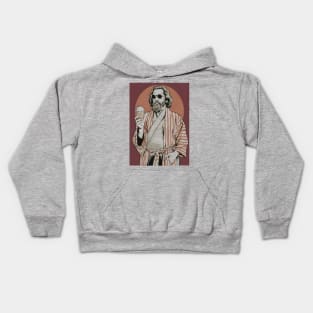 The big lebowski the dude and ice cream Kids Hoodie